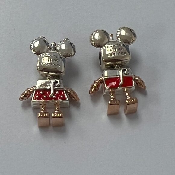 Pandora Minnie & Minnie Robot Set ~ New - Picture 4 of 6